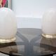 Paire de lampes verre de Murano 1970s