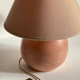 Vintage handmade terracotta lamp