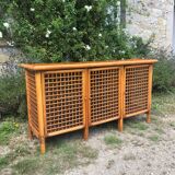 Rattan sideboard