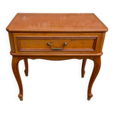 Table de nuit merisier