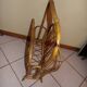 Rattan magazine holder