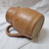 Stoneware cider pitcher
