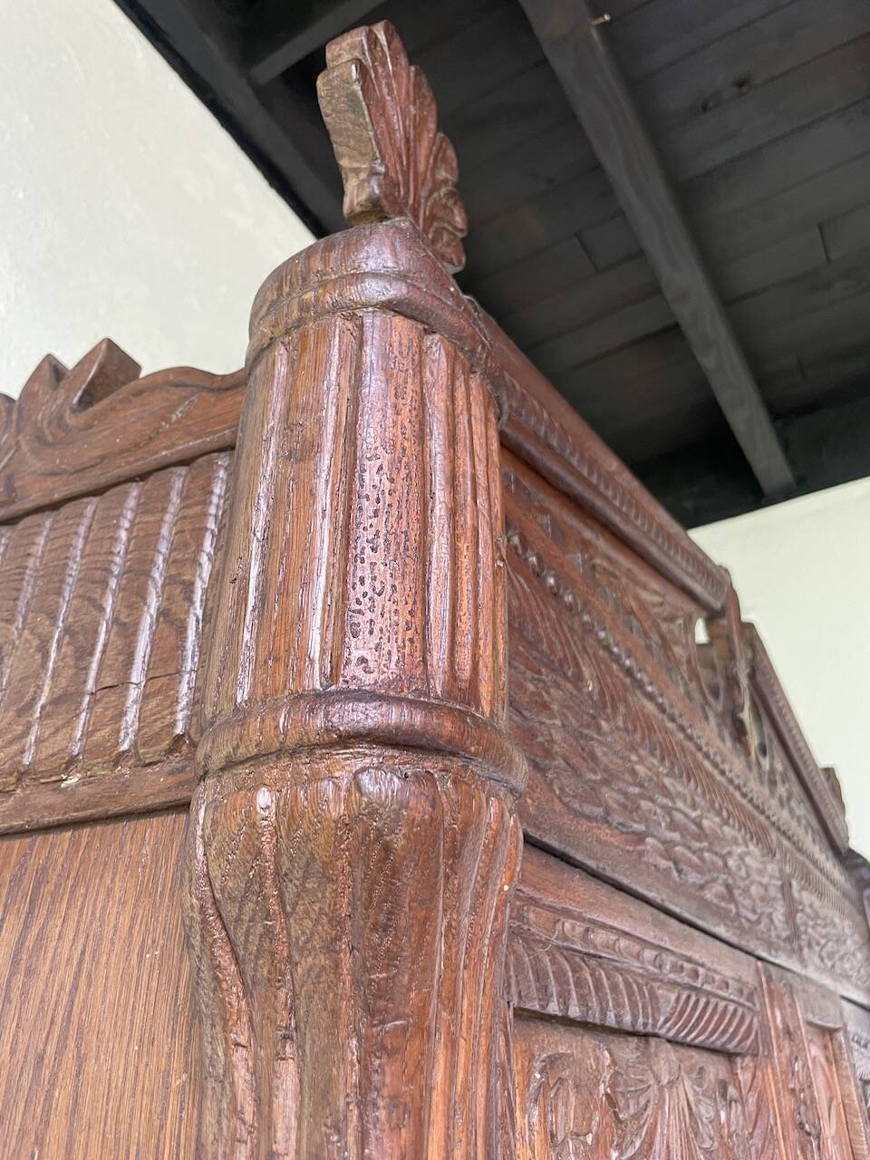 Auvergne brutalist folk art furniture 1890