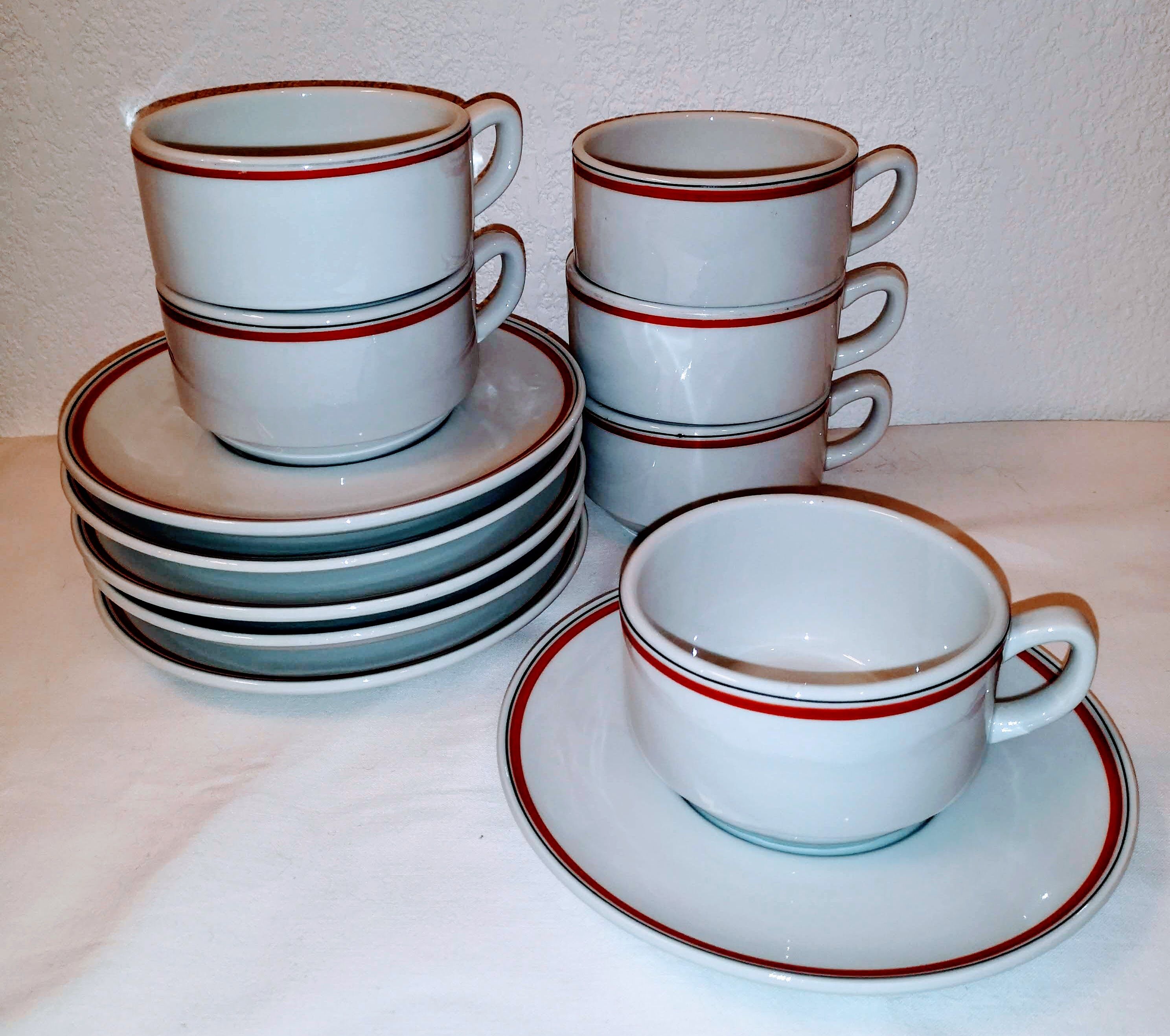 Auteuil porcelain "Bistrot" breakfast service