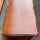 Varnished wooden chest of drawers with 3 drawers