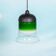 Minimalist glass pendant light Peil & Putzler from the space age