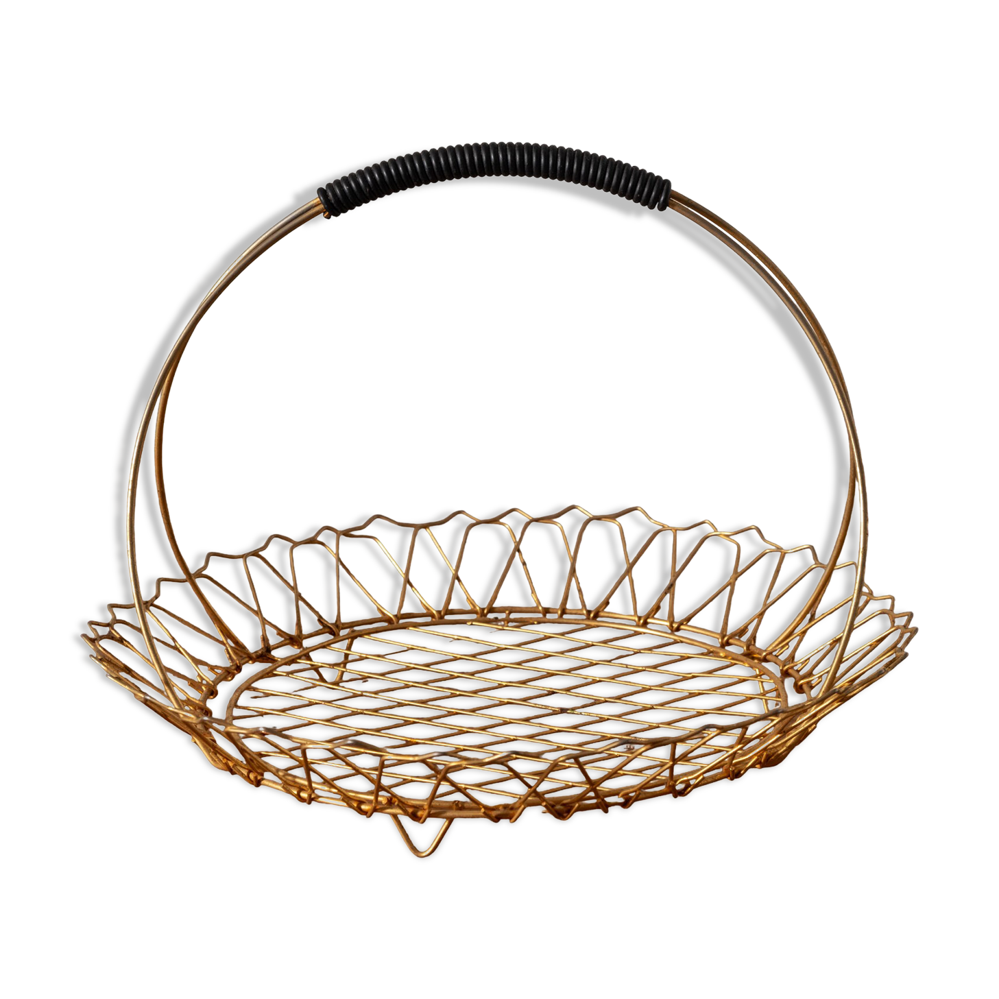 Fruit basket Erdecor, golden thread with fine gold