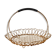 Fruit basket Erdecor, golden thread with fine gold