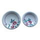 Set of 2 round calotte serving dishes Sarreguemines Monceau 200217