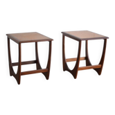 Paire de tables de nuit /d’appoint par G-Plan