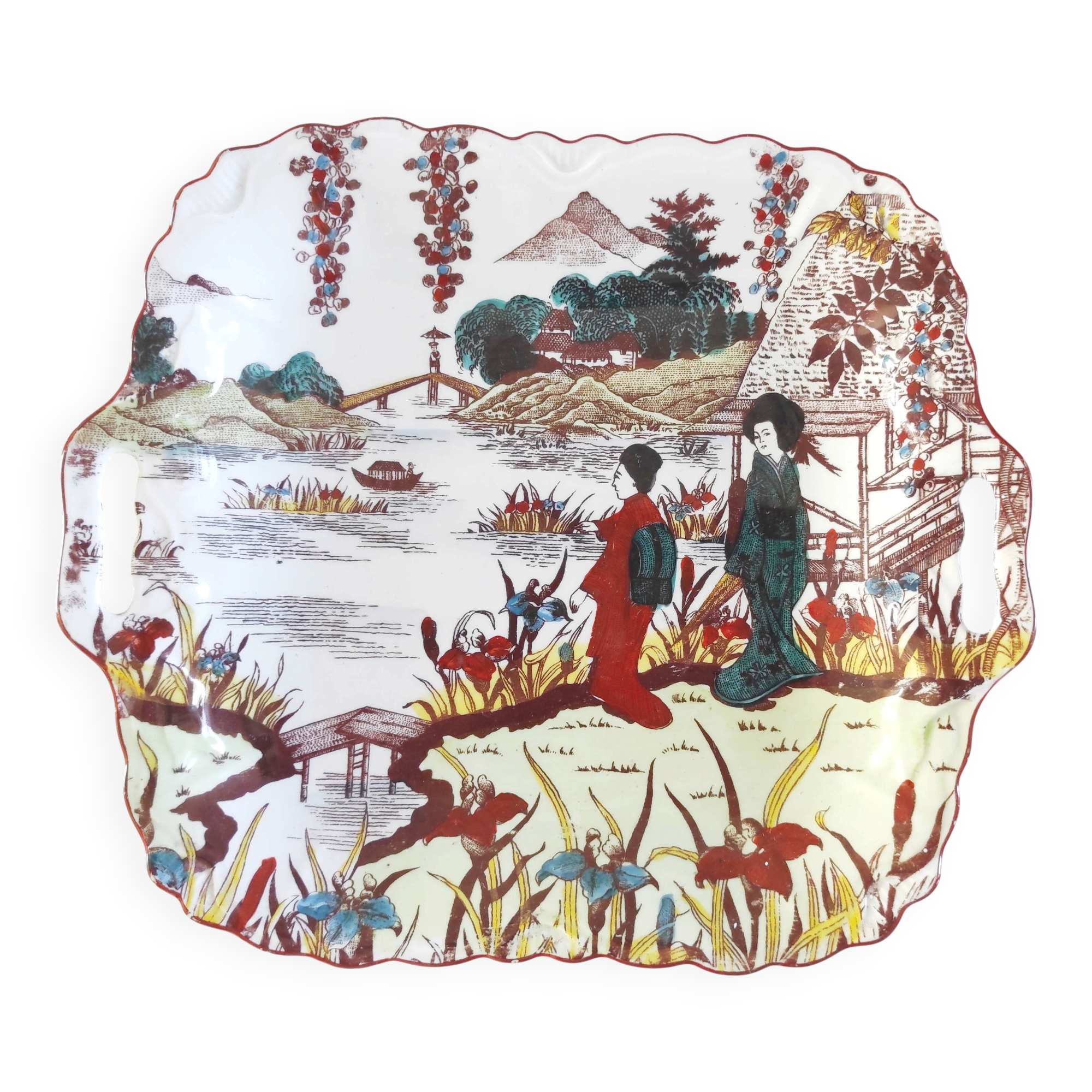 Plat, vide poche japonisant
