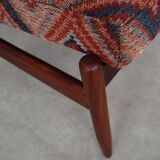 Fauteuil en teck, design danois, années 1970, production : Danemark