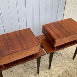 Pair of vintage bedside tables