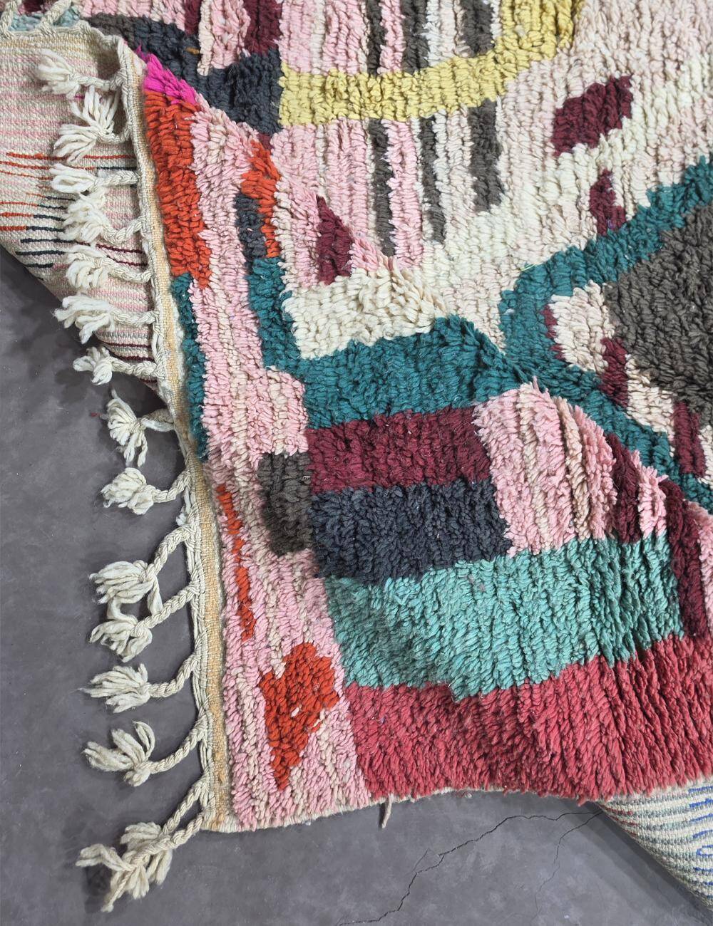 Tapis coloré contemporain - 275 x 210 cm