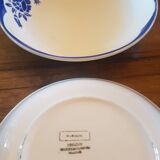 Set of 2 plates digoin sarreguemines model corsica