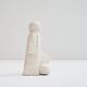 Cubist sculpture of a footballer 1970