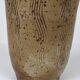 Vase en grès pyrité à décor de vagues scarifiées - Années 70