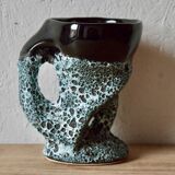 Vallauris mug or tankard - Fat Lava - Ecume de Mer - 1960