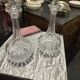 Paire de carafe en cristal