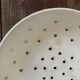 Country plate in ivory earthenware from Sarreguemines, serving dish 1900