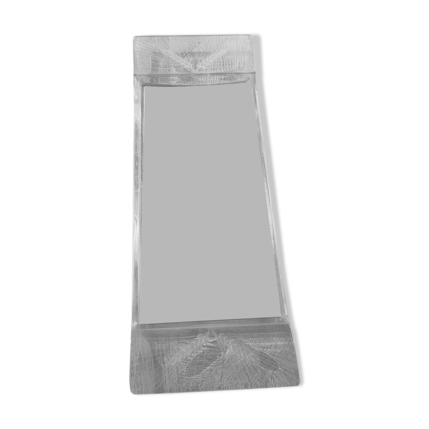 Plateau en cristal Lalique