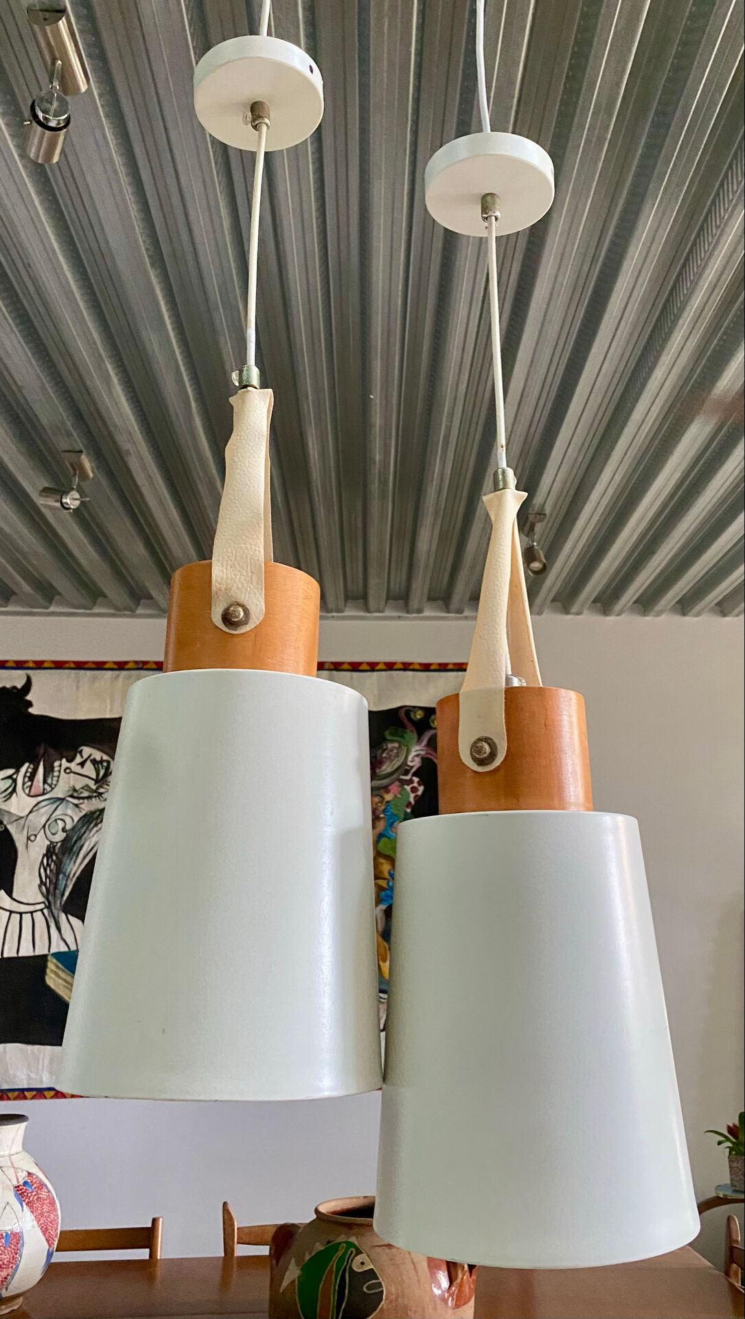 Suspension scandinave vintage