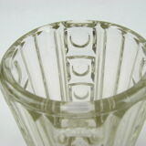 Old glass vase, Czechoslovakia