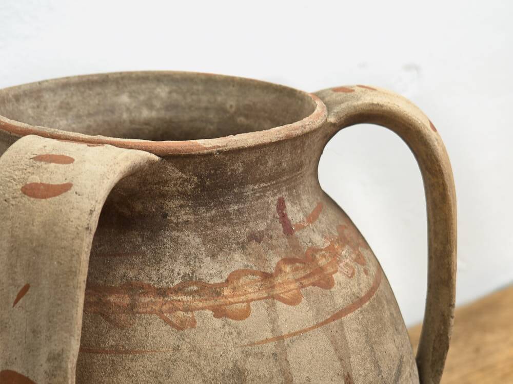 Antique wabi sabi style ceramic vase (c.1920)