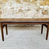 Vintage Danish teak coffee table, circa 1960's