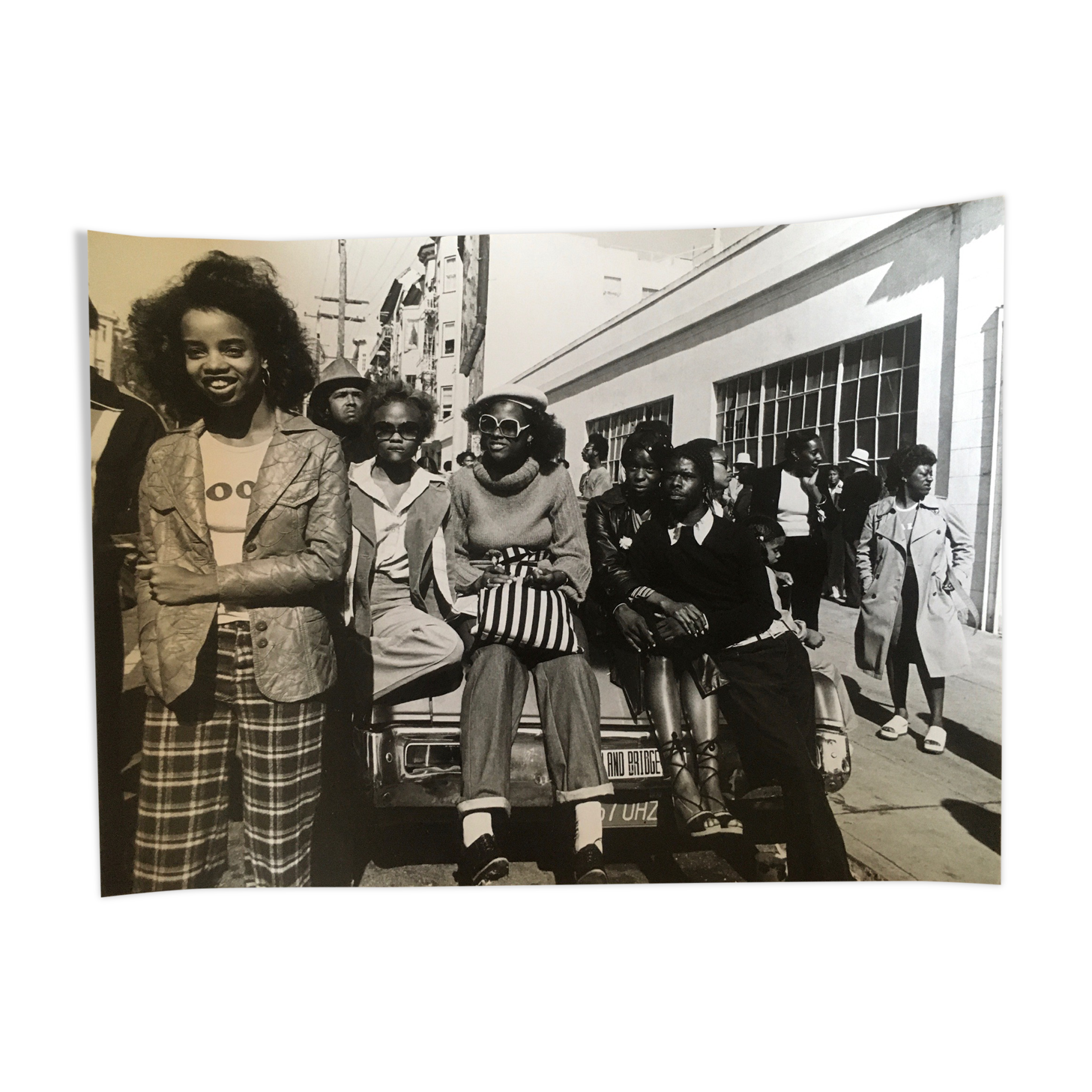 Photo print, american mode, eighties