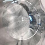 Former center of table crystal Lorraine France shape star vintage cup