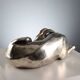 Ancient silver-plated antelope sculpture F.lli Raddi 20th Century