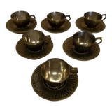 Tasses à café / thé en laiton