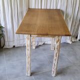 Old patinated table