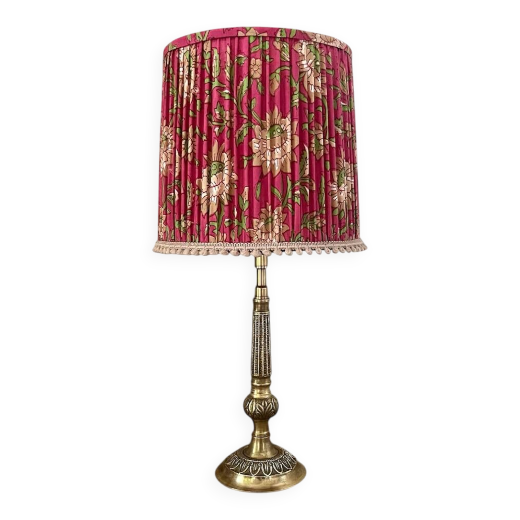 Renovated antique lamp