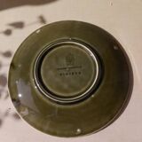 Plate faience of gien castle of gien