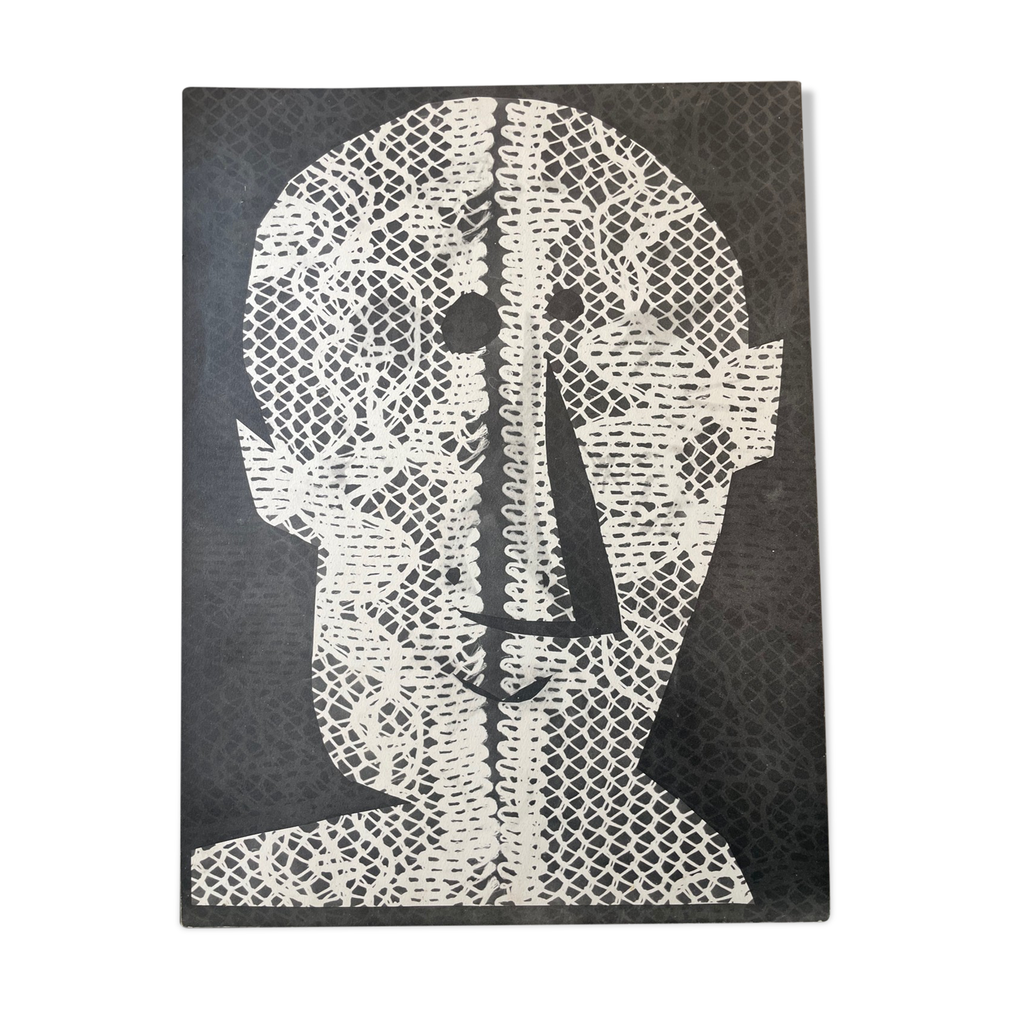 Pablo Picasso The lace corrigan phototype Villers 1962