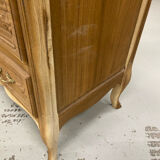 Louis XV style chest of drawers in raw wood