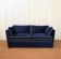 Antique blue Portuguese sofa