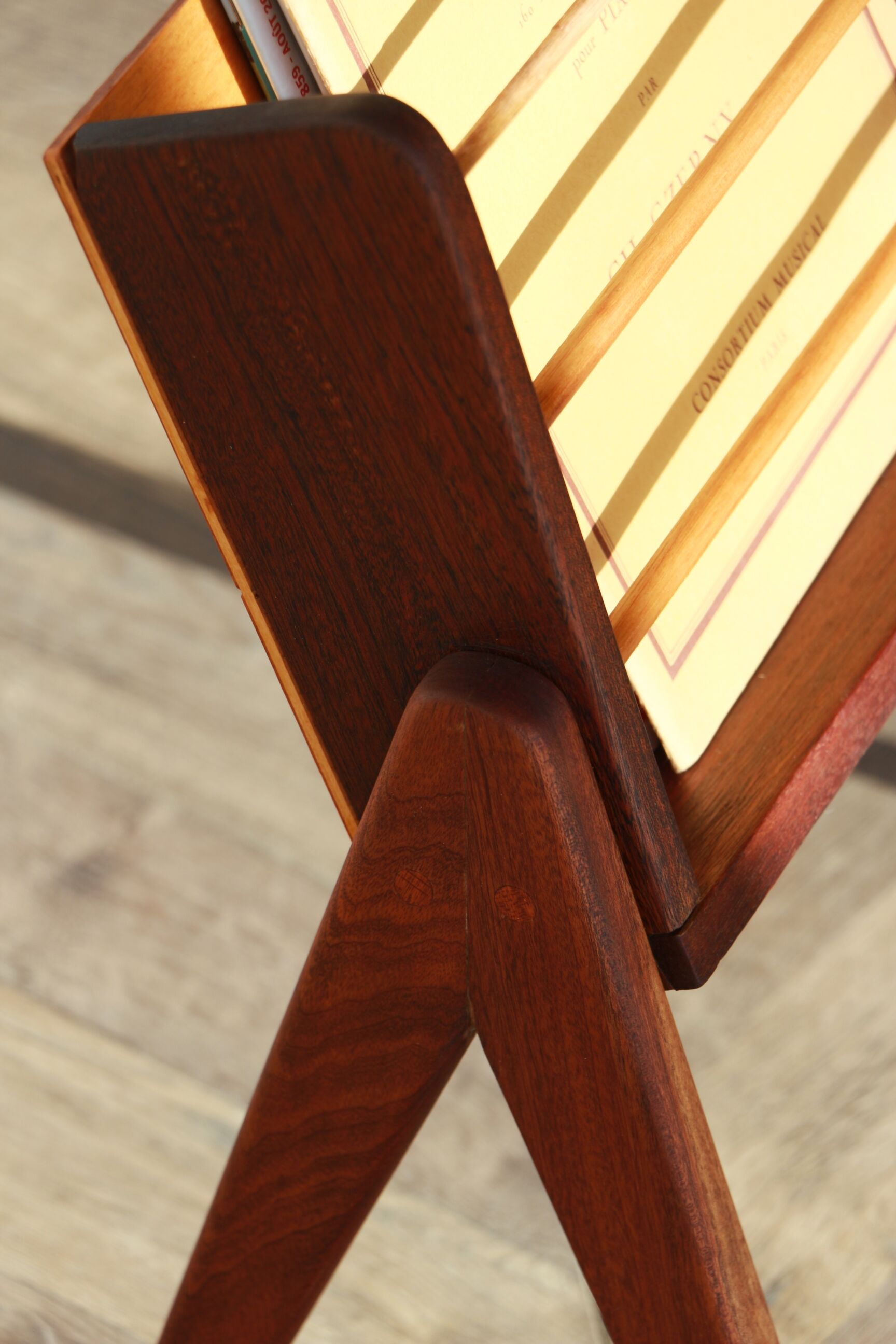 Vintage Teak Magazine Door