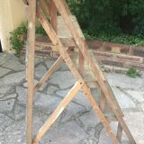 Wooden stepladder