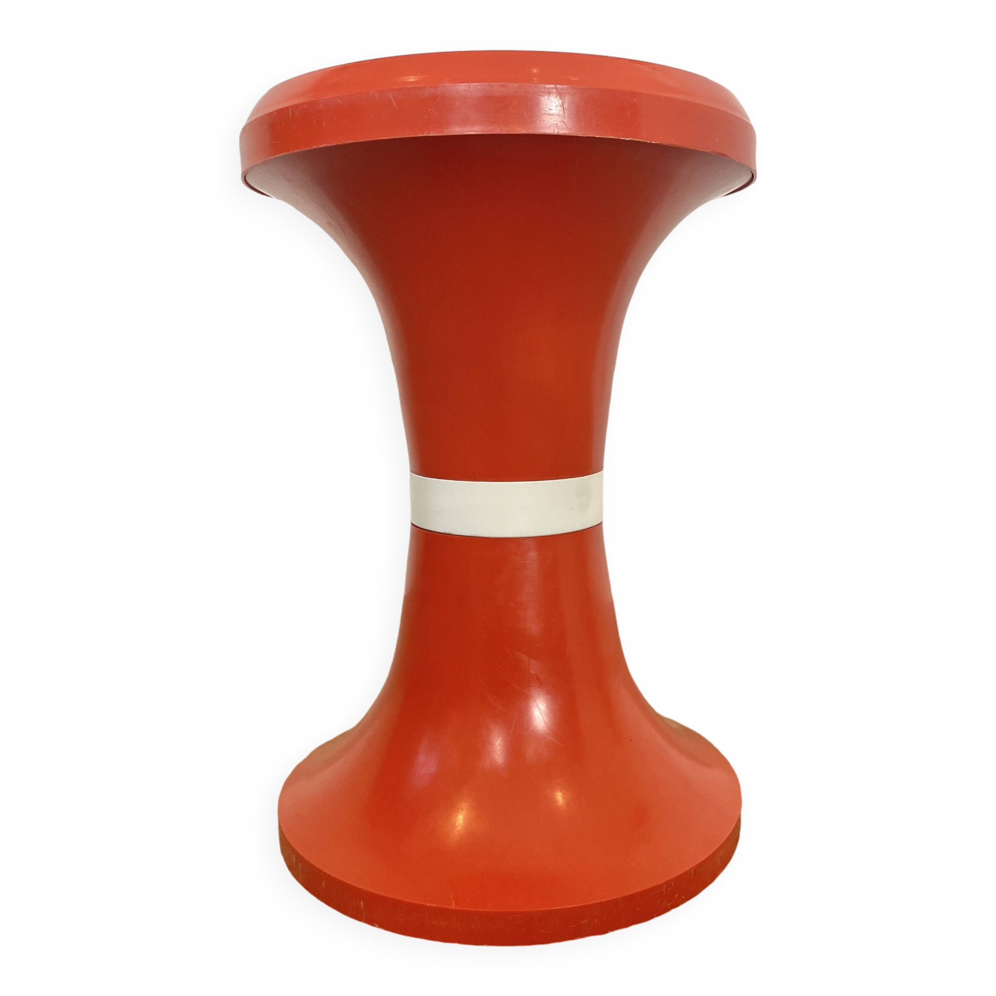 Tabouret tamtam orange