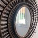 Vintage mirror 1960 orTF rattan sun - 80 x 67 cm