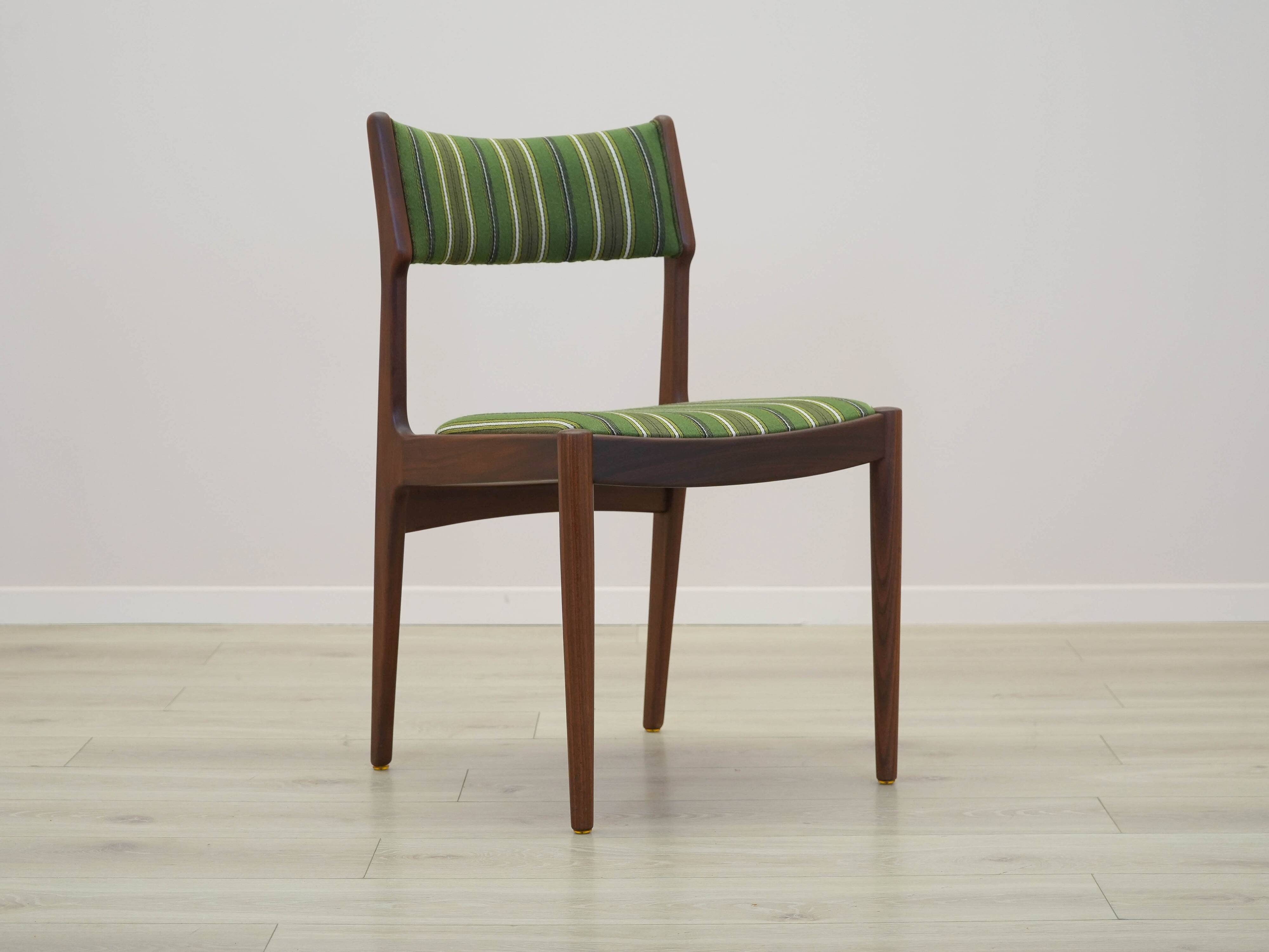Set of two teak chairs, Danish design, 1970s, made in Denmark