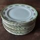 Set of 12 dessert plates from Faïencerie d Orchies