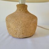 Reconstituted stone bedside lamp