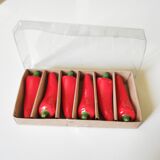 6 knife holder peppers