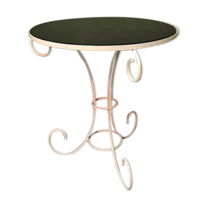 Table vintage en métal