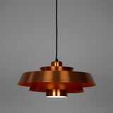 Danish vintage pendant lamp Nova by jo Hammerborg, Fog og Morup, 1963