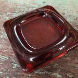 Pocket tray in amber colored glass circa 1950-60 inactive photos